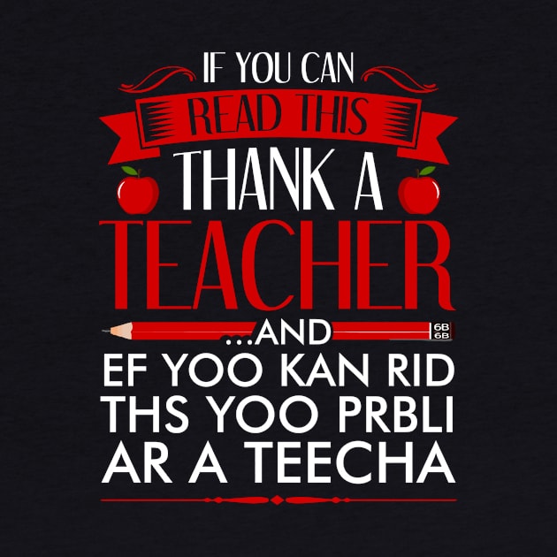 Funny & Cute Teacher Appreciation Gift by SiGo